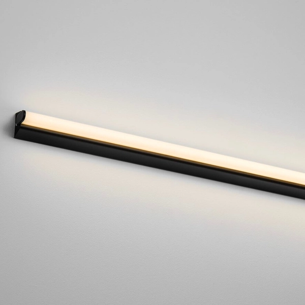 Podłużny kinkiet ścienny JULIO LE44299 LED 26W 3000K IP44 belka czarna