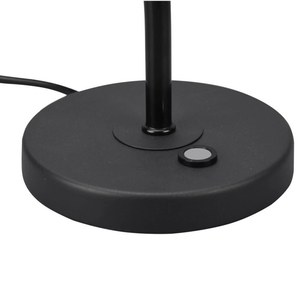 Biurkowa lampa Curtis 579790132 Trio LED 4W 3000K minimalistyczna czarna