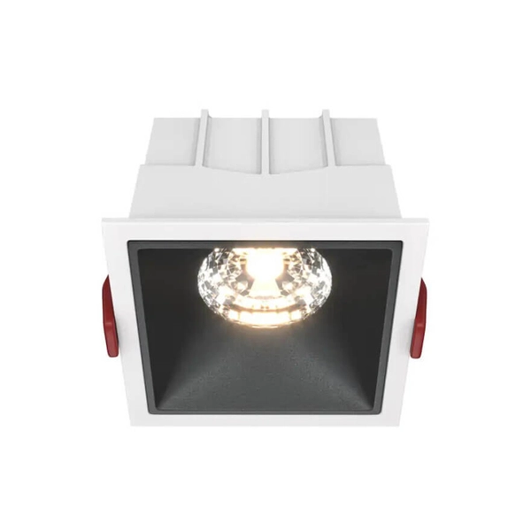 Spot sufitowy Alfa DL043-01-15W3K-D-SQ-WB LED 15W 3000K biały czarny