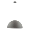 Kopułowa wisząca lampa NAVIRTA LE45343 japandi nad wyspę szara