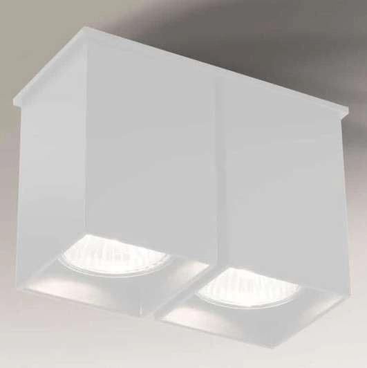 Spot LAMPA sufitowa TODA 7003 Shilo natynkowa OPRAWA metalowa DOWNLIGHT biały