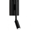 Ledowy regulowany kinkiet Torch ML1566 LED 6W+3W 4000K czarny
