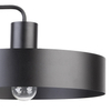 Natynkowa LAMPA sufitowa VASCO 31551 Sigma metalowa OPRAWA loftowy plafon na wysięgniach czarny
