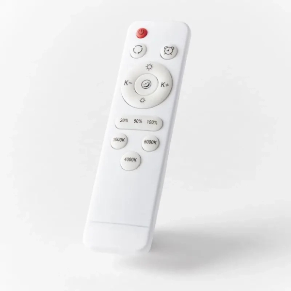 Plafon okrągły Slimline HK17795S76 LED 80W 3000-6000K biały czarny