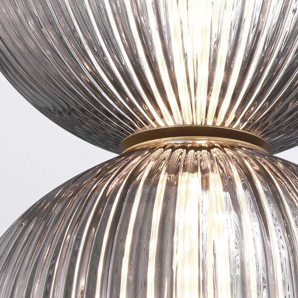 Wisząca lampa nad wyspę Palmas QN-PALMAS-2MP-BG LED 20W 3000K złota