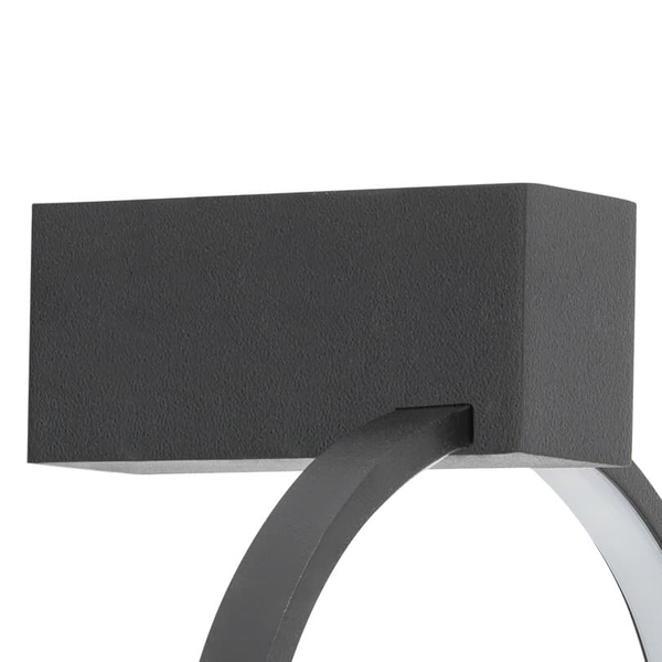 Ścienna lampa ring Circolo 10808 Nowodvorski LED 9W 3000K pierścień czarna