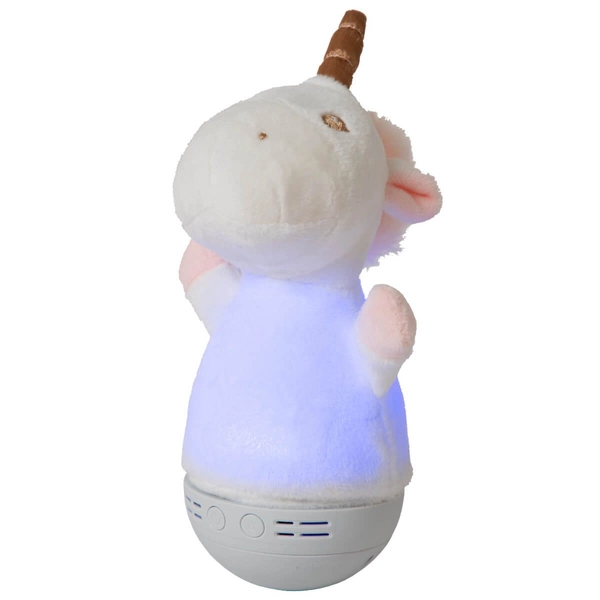 Stołowa lampka jednorożec Dolly 77500/01/31 LED RGB 4,5W różowa biała