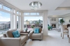 Pałacowa lampa sufitowa DRS7632 8C glamour crystal chrom