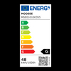 Lampa ścienna Shadow 4 MSE010100355 Moosee LED czarna