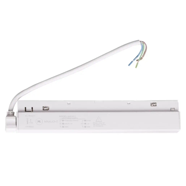 Zasilacz wewnętrzny do szyn magnetycznych 100W MA0021 biały