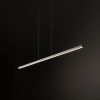 Wisząca lampa do salonu podłużna BAR 11583 LED 27W 3000K biała