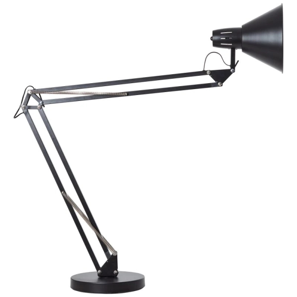 Biurkowa lampa regulowana Winston 92710/06 na stół metalowa czarny
