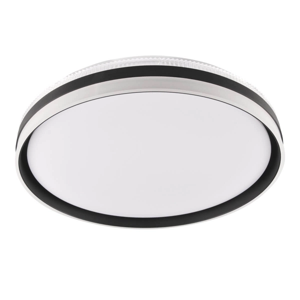 Plafon sufitowy Barbara 326683 Polux LED 72W 3000-6000K IP44 czarny biały