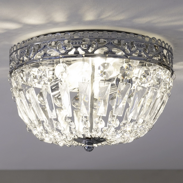 Żyrandol kryształowy Etienne 108599 Markslojd glamour metalowa oprawa chrom