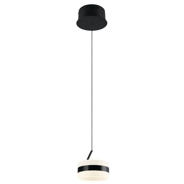 Minimalistyczna lampa zwis Dios 331410132 LED 8W 2300-4000K czarny