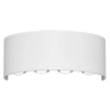Aluminiowy kinkiet do ogrodu Ortelo OWL-6650-4-WH-3K Italux LED 2W 3000K IP54 biały