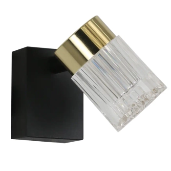 Ścienny kinkiet glamour Erovia LP-5923/1WS GD LED 6W CCT złoty czarny