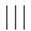 Lampa punktowa wisząca Lungo LP-894/3L BK Light Prestige zwis czarny