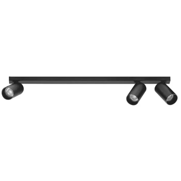 Metalowa lampa sufitowa FALORIA LE45649 tubki regulowane czarne
