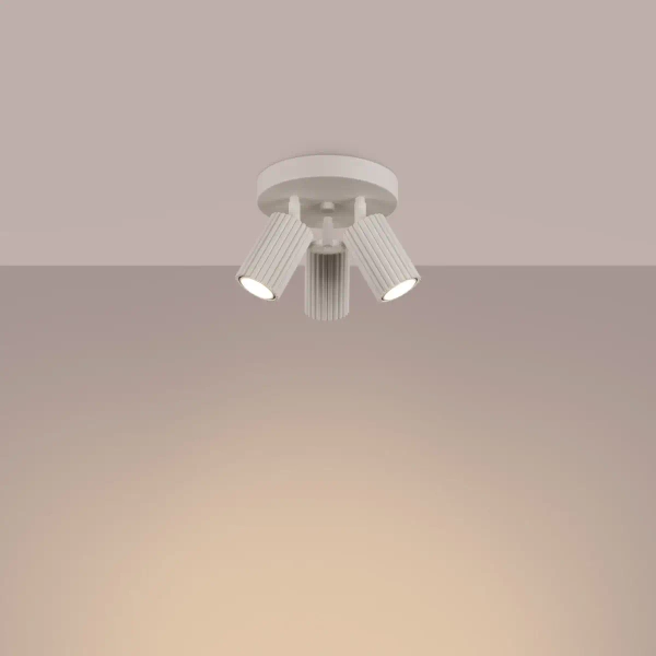 Plafon potrójny KARBON SL.1601 regulowany do kuchni beżowy