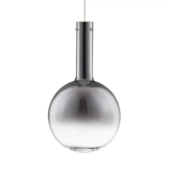 Szklana lampa wisząca TORCENA LE45186 LED 8W 3000K nad stół szara