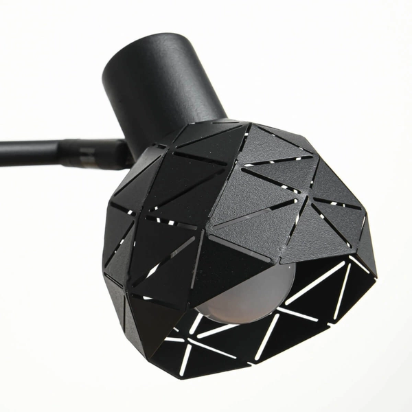 Regulowana LAMPA sufitowa REUS LP-8069/2WS BK Light Prestige metalowa OPRAWA reflektorki spot czarny