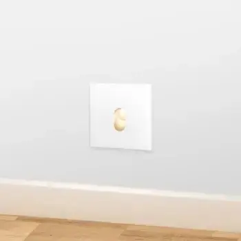 Schodowa lampa Lesel 001 XL 100102202 Elkim LED 1W 4000K podtynkowa biała