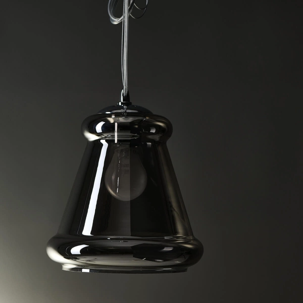 Zwieszana lampa salonowa Ken AZ0453 Azzardo zwis transparentna