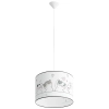 Lampa wisząca do pokoju dziecięcego CAT SL.1419 z abażurem kolorowa