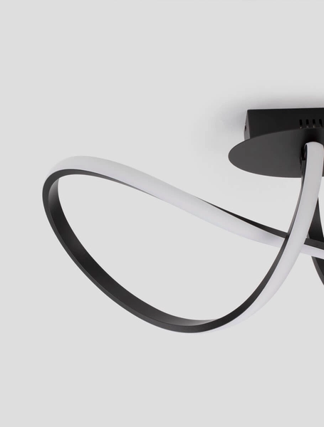 Sufitowa lampa natynkowa CHIAPAS LE42836 LED 23W czarna biała