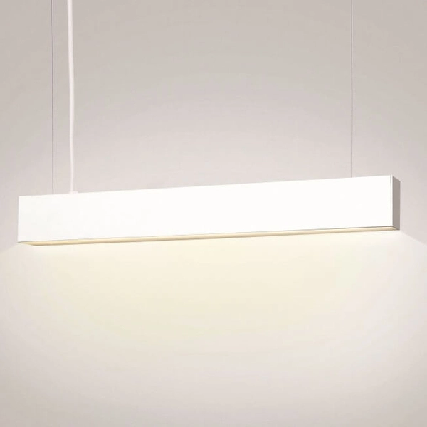 Zawieszana liniowa lampa Lupinus 5115012202-1 Elkim LED 32W 4000K biała