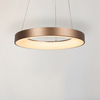 LAMPA wisząca CARMELLA 5055 Rabalux metalowa OPRAWA zwis LED 80W 4000K pierścień ring okrągły złoty