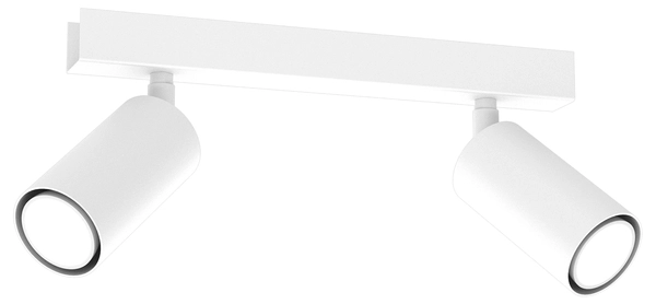 Minimalistyczna lampa sufitowa Hudson MLP8802 biała