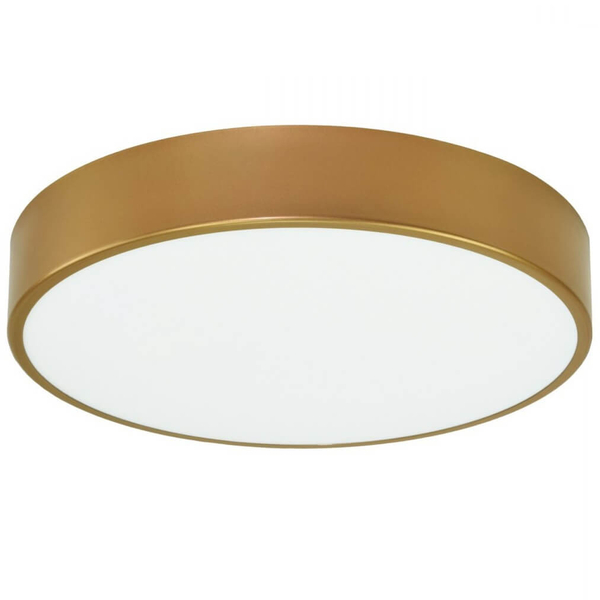 Złota lampa sufitowa 137623622013 do przedpokoju czujnik
