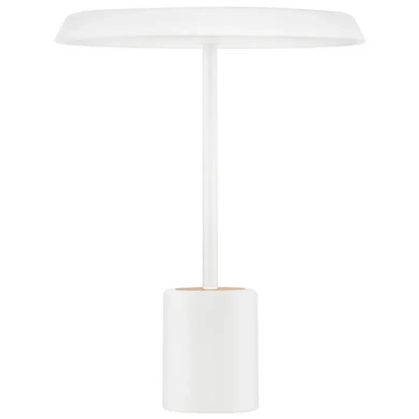 Lampka nocna do sypialni FOVENTO LE45444 LED 17W 3000K grzybek biały