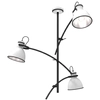 Lampa wisząca ZUMBA 33-72061 metalowa regulowane sticks białe czarne