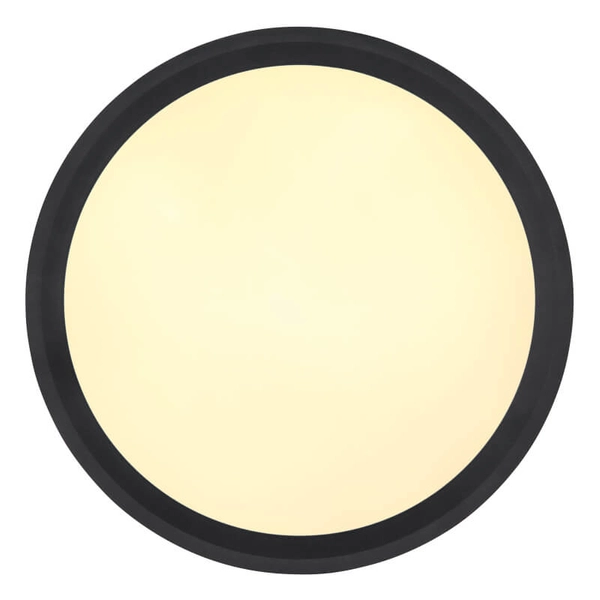 Okrągła lampa sufitowa Belissa 41588D LED 30W 3000K czarna biała