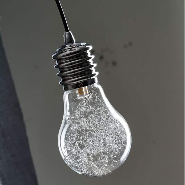 Zwieszana lampa pająk OTUS AZ1645 Azzardo salonowa chrom