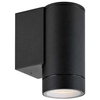 Ścienna LAMPA elewacyjna PIPE 107914 Markslojd zewnętrzna OPRAWA metalowa tuba outdoor IP44 czarna