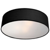Okrągła LAMPA sufitowa ALTO LP-81008/3C BK Light Prestige plafon abażurowy okrągły czarny