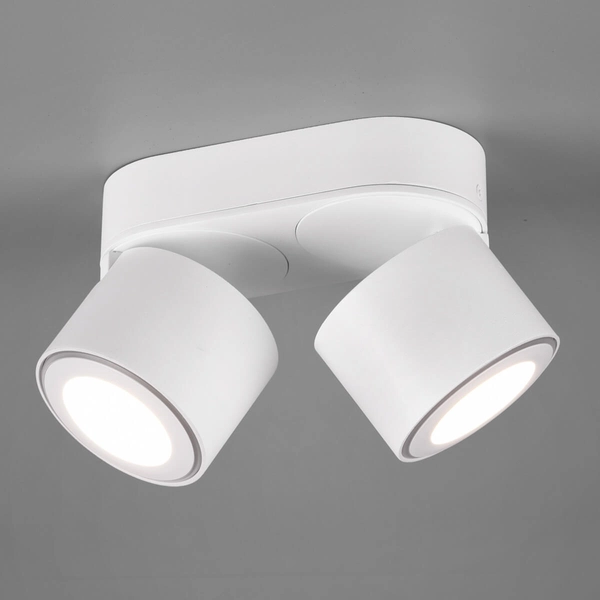 Podwójna lampa sufitowa TAURUS 652910231 Trio LED 5W 3000K salonowa biała