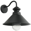 Industrialna LAMPA ścienna MANESTO WL-34221-1 Italux metalowa OPRAWA kinkiet retro czarny
