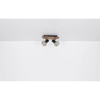 Sufitowa lampa rustykalna Priska 54017W-2 drewno czarna