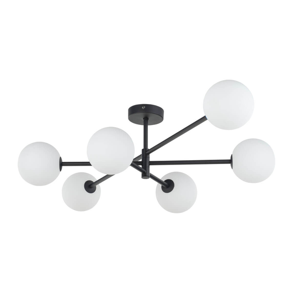 Lampa sufitowa kulista Sarius 4734 TK Lighting bańki balls czarna biała