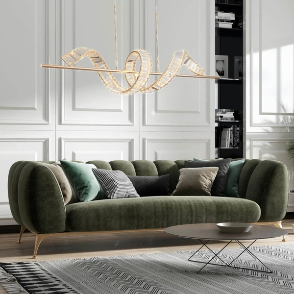 Wisząca lampa glamour RITZ ST-MD2405161 LED 50W 3000K złota