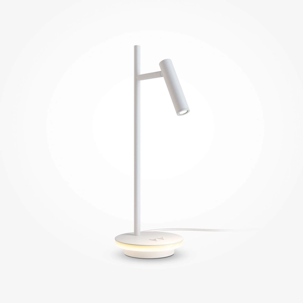 Lampa stołowa spot Estudo Z010TL-L8W3K LED 9W obrotowy klosz biała