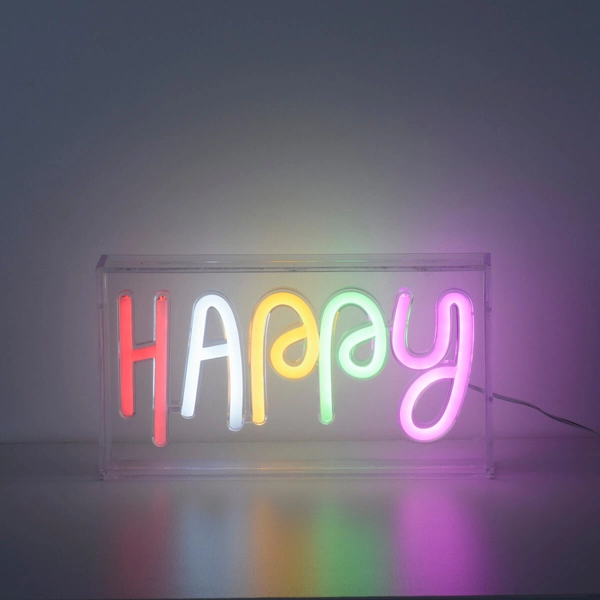 Nocna lampka NEON-HAPPY 85027-70 Just Light LED 6,5W do sypialni kolorowy