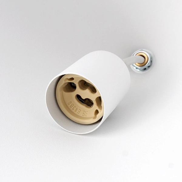 Lampa stożkowa nad stół ZENITH 11453 wisząca biały