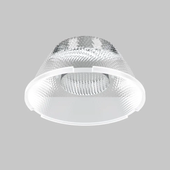 Obiektyw z wypustkami do lamp ⌀29 mm 50° Wise LensD29-50 biały