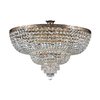 Sufitowa LAMPA plafoniera PALACE DIA891-CL-14-G Maytoni kryształowa OPRAWA pałacowy plafon okrągły mosiądz